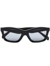 Totême The Classics Square-frame Sunglasses In Black