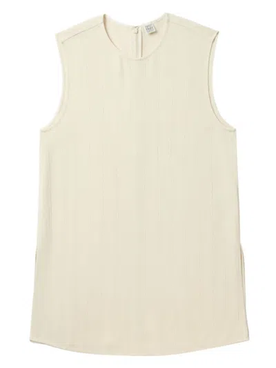 Totême Toteme Main Sleeveless Top In White