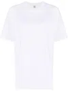 Totême Toteme Women Organic Cotton T-shirt In White