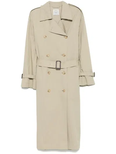 Totême Toteme Trench Crisp Summer In Brown