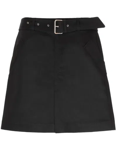 TOTÊME TOTÊME TRENCH SLIT DETAILED SKIRT