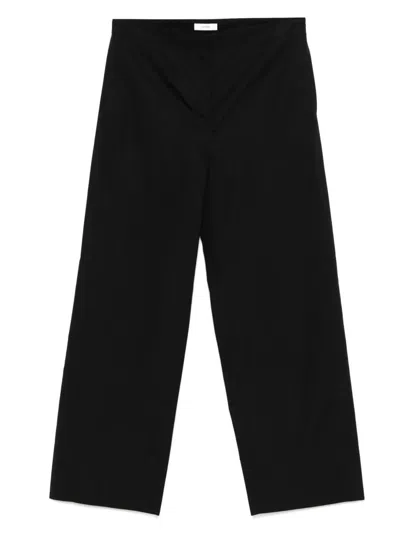 Totême Toteme Trousers With Stitching Detail
