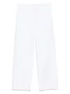 Totême Toteme Trousers With Stitching Detail In White