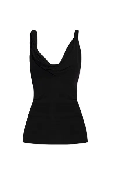 Totême Top Toteme Woman Color Black In Schwarz