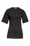 Totême Toteme Woman T-shirt Black Size L Organic Cotton