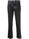 Totême Toteme Women Organic Cotton Denim Jeans In Grey