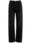 Totême Toteme Organic Denim Classic Cut Jeans In Black