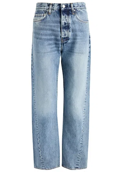 TOTÊME TOTEME TWISTED SEAM STRAIGHT-LEG FULL LENGTH JEANS