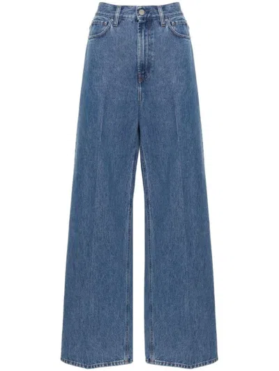 TOTÊME TOTEME WIDE-LEG DENNIM JEANS