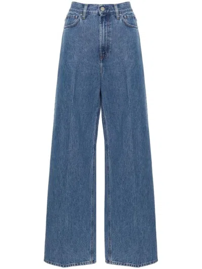 TOTÊME TOTEME WIDE-LEG DENNIM JEANS