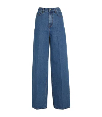 TOTÊME TOTEME WIDE-LEG JEANS