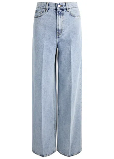 Totême Wide-leg Jeans In Denim