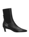 Totême Toteme Women The Mid Heel Boot Leather Boots In Black