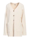 Totême Off-white Button Cardigan In White