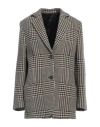 Totême Toteme Woman Coat Camel Size 2 Wool, Polyamide In Beige