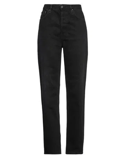 Totême Toteme Woman Jeans Black Size 30w-32l Organic Cotton