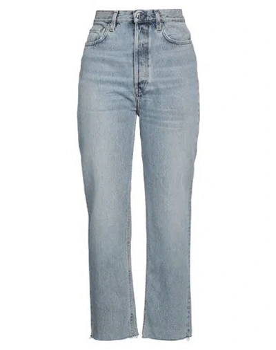 Totême Toteme Woman Jeans Blue Size 28w-30l Organic Cotton