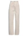 Totême Twisted Seam Mid Rise Denim Jeans In Grey