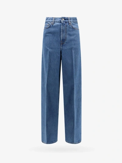 Totême Toteme Woman Jeans Woman Blue Jeans