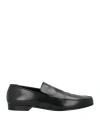 Totême Toteme Woman Loafers Black Size 11 Leather