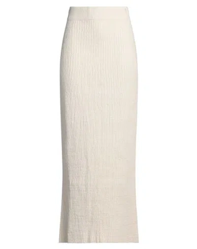 Totême Maxi Skirt In Off-white
