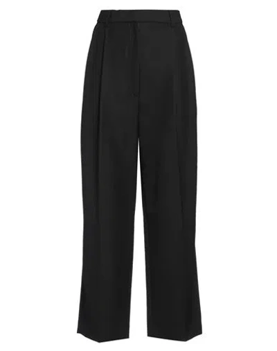 Totême Toteme Woman Pants Black Size 6 Recycled Polyester, Wool