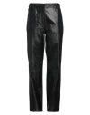 Totême Toteme Woman Pants Black Size 8 Calfskin