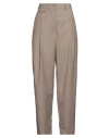 Totême Toteme Woman Pants Dove Grey Size 8 Wool In Grey