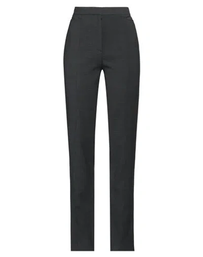 Totême Toteme Woman Pants Lead Size 6 Viscose, Wool, Elastane In Grey