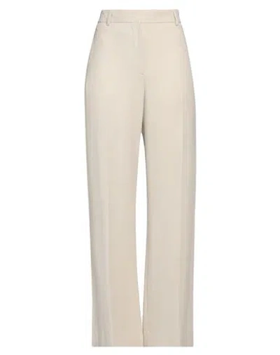 Totême Toteme Woman Pants Cream Size 6 Viscose, Wool In Off White
