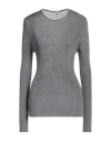 Totême Metallic Ribbed Cotton-blend Sweater In Navy