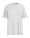 Totême Toteme Woman T-shirt Light Grey Size M Organic Cotton