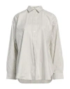 Totême Toteme Woman Top Sage Green Size 4 Organic Cotton In Sage Green