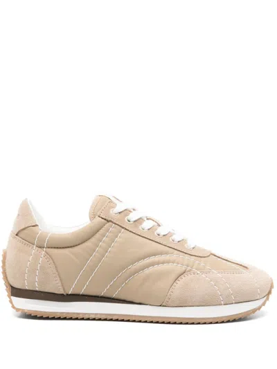 Totême Toteme Women Bassa, Stringata Trainer In Multicolor