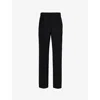 Totême Bootcut Evening Trousers In Black