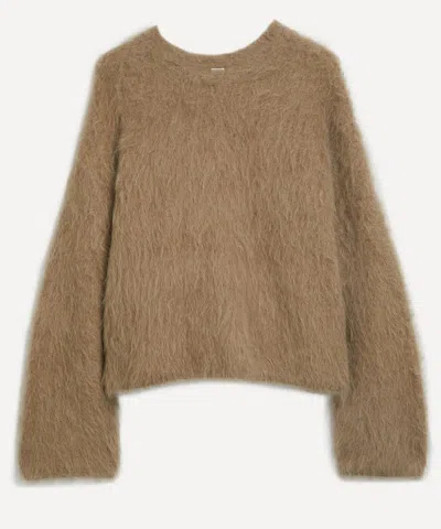 Totême Toteme Women's Boxy Alpaca Knit Jumper