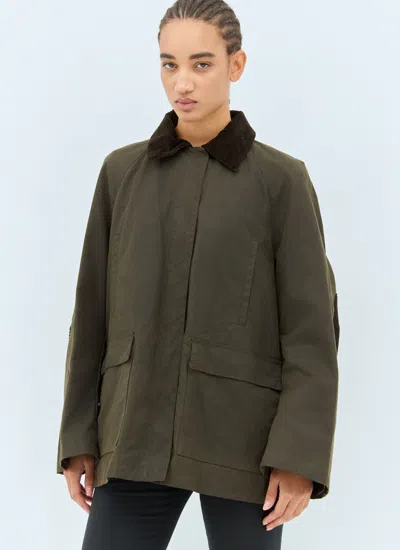 Totême Toteme Women Country Jacket In Green