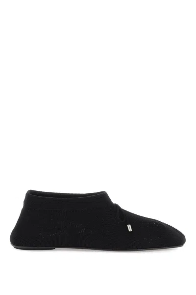 Totême Toteme Women The Knitted Ballerina Flats In Black