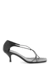 Totême Toteme Knot Sandals In Black