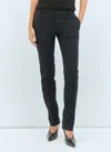 Totême Toteme Women Low-waist Slim Pants In Black