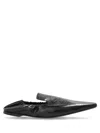 Totême Toteme Women Elastic Leather Loafers In Nero