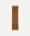 Totême Toteme Women's Monogram Jacquard Wool Scarf