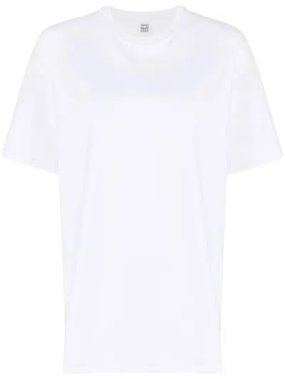 Totême Toteme Women Organic Cotton T-shirt In White