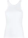 Totême Toteme "ribbed Jersey Tank Top With In White