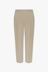 Totême Linen Trousers In Beige