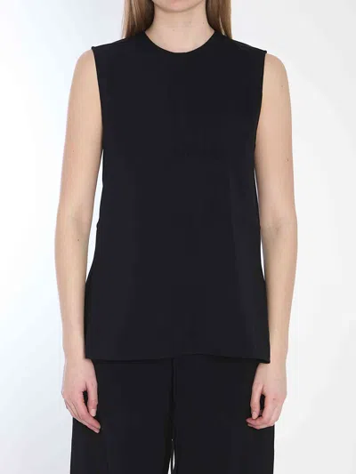 Totême Toteme Women Ribbed Knit Top In Black