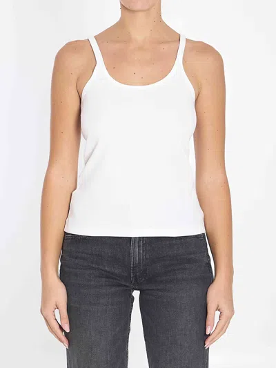 Totême Toteme Women Ribbed Tank Top In White