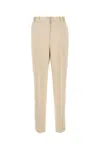 Totême Toteme Sand Satin Pant In Brown