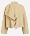 Totême Toteme Women's Signature Double-faced Wool Jacket In Yellow