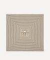 Totême Toteme Women's Signature Monogram Silk Scarf